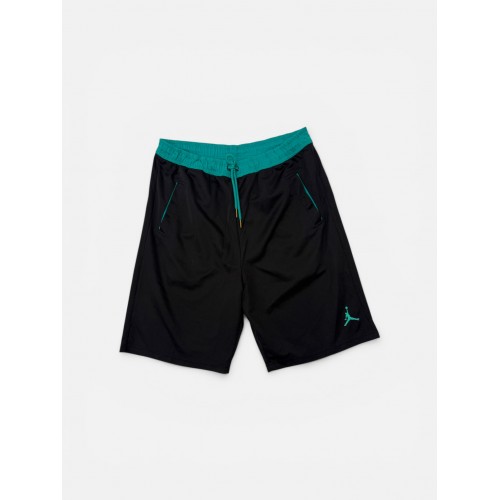 Jordan Performance Basketball Shorts Μαύρο/Τιρκουάζ